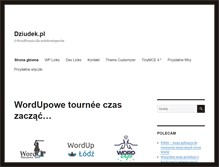 Tablet Screenshot of dziudek.pl